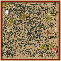 Карта Болотные войны для Stronghold Crusader