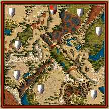 Карта Goru для Stronghold Crusader