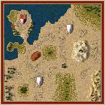 Карта Король острова для Stronghold Crusader