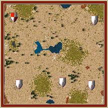 Карта Кролики на полях для Stronghold Crusader