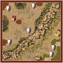 Карта Перевал для Stronghold Crusader