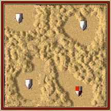 Карта Пески для Stronghold Crusader