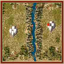 Карта Великая четверка для Stronghold Crusader